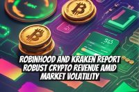 Robinhood and Kraken Report Robust Crypto Revenue Amid Market Volatility