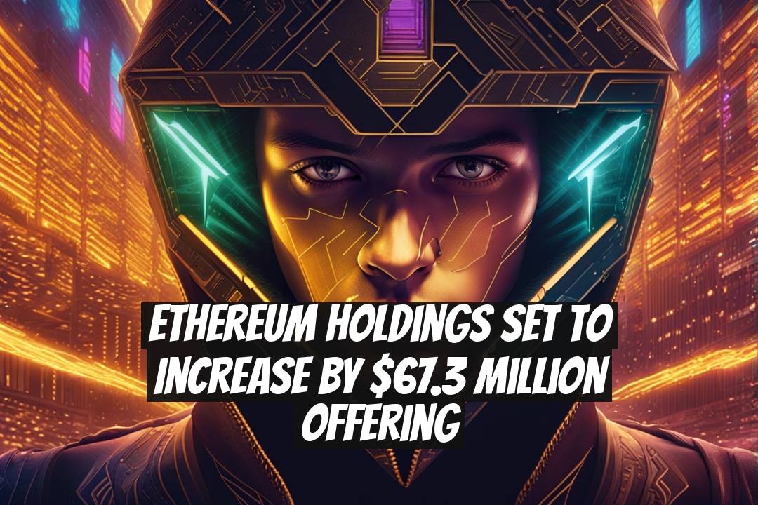 Ethereum Holdings Set to Increase by $67.3 Million Offering