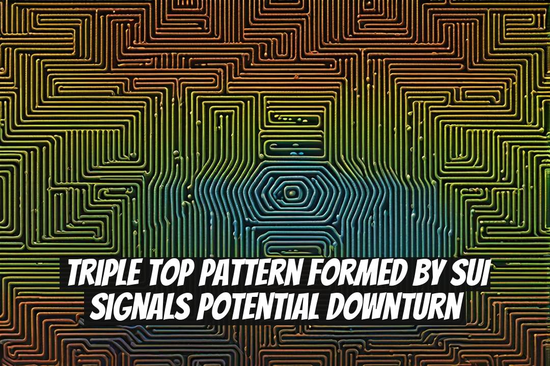 Triple Top Pattern Formed by SUI Signals Potential Downturn