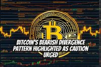Bitcoin's Bearish Divergence Pattern Highlighted as Caution Urged