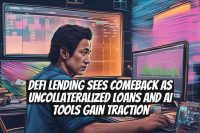 DeFi Lending Sees Comeback as Uncollateralized Loans and AI Tools Gain Traction