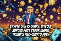 Crypto Shifts Gears: Bitcoin Surges Past $100K Under Trump's Pro-Crypto Push