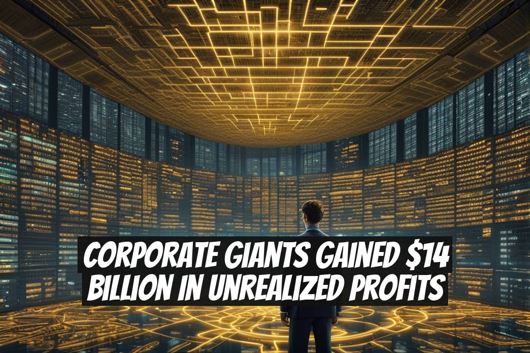 Corporate Giants Gained $14 Billion in Unrealized Profits