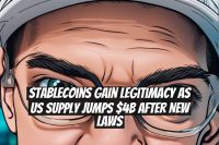 Stablecoins Gain Legitimacy as US Supply Jumps $4B After New Laws