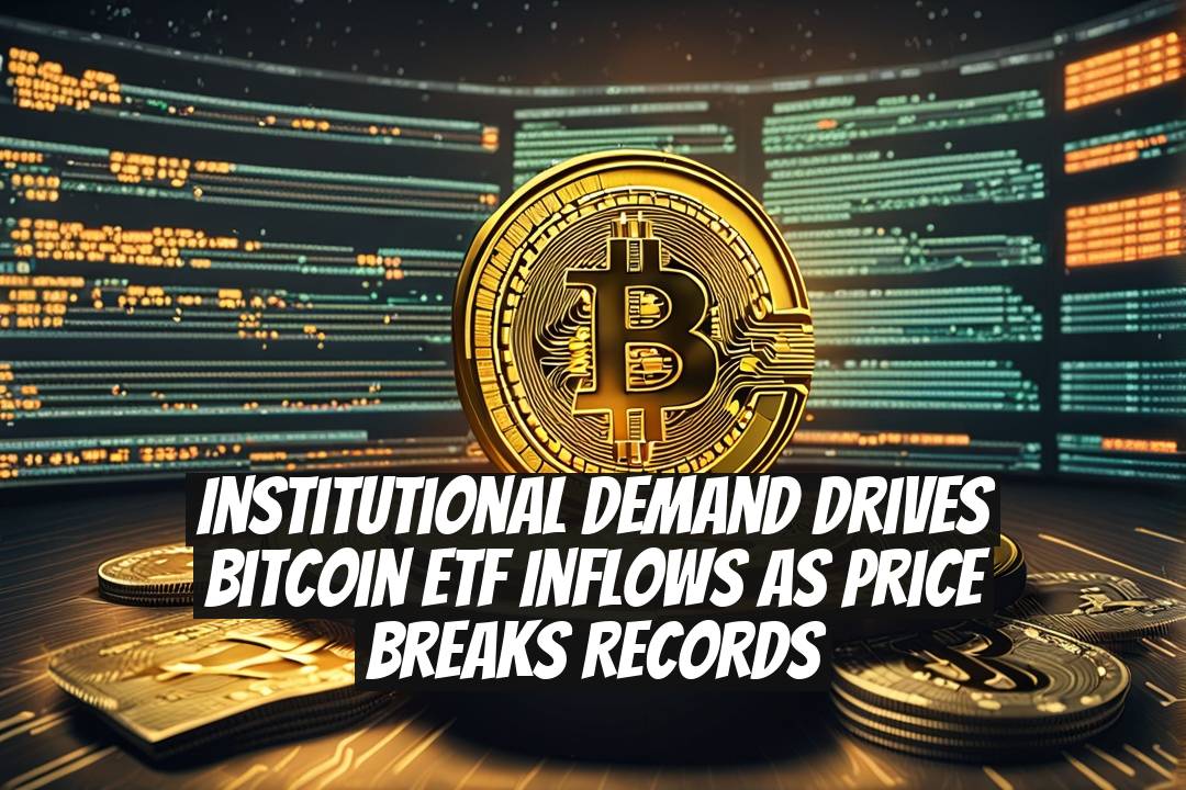 Institutional Demand Drives Bitcoin ETF Inflows as Price Breaks Records