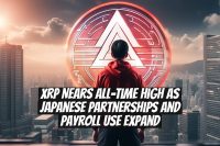 XRP Nears All-Time High as Japanese Partnerships and Payroll Use Expand