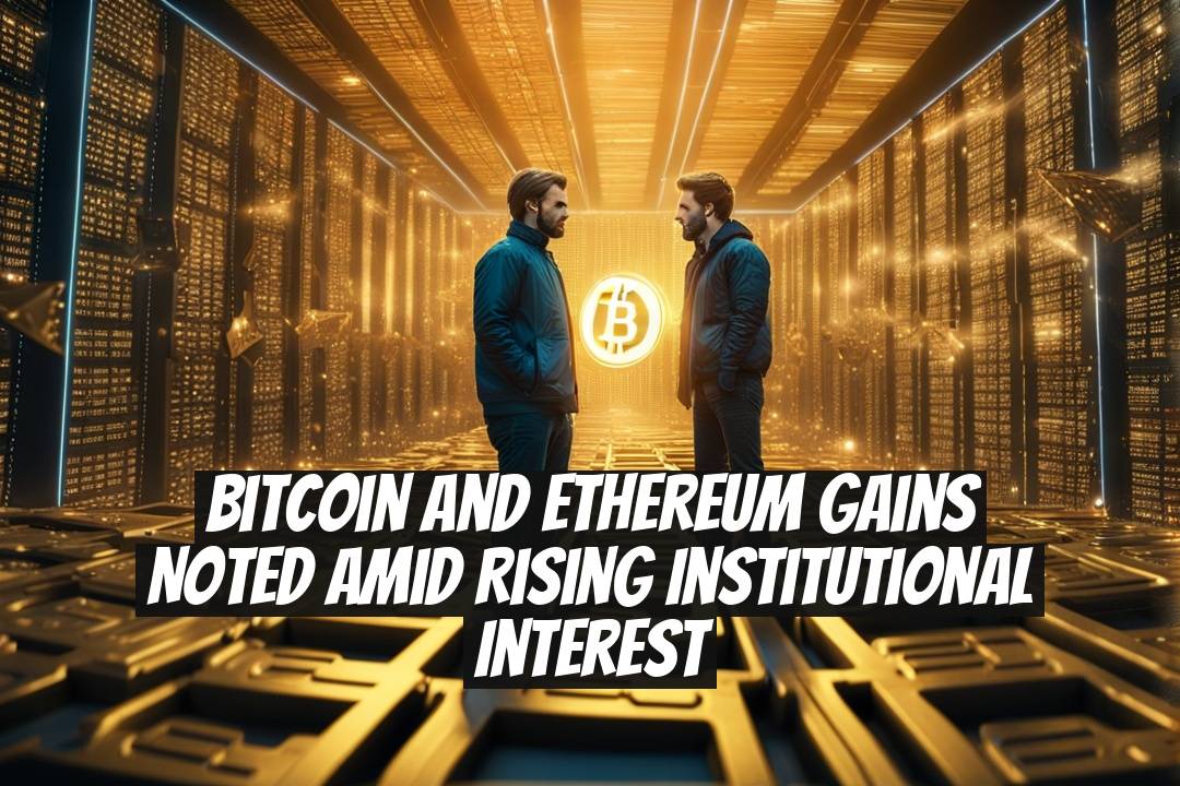 Bitcoin and Ethereum Gains Noted Amid Rising Institutional Interest