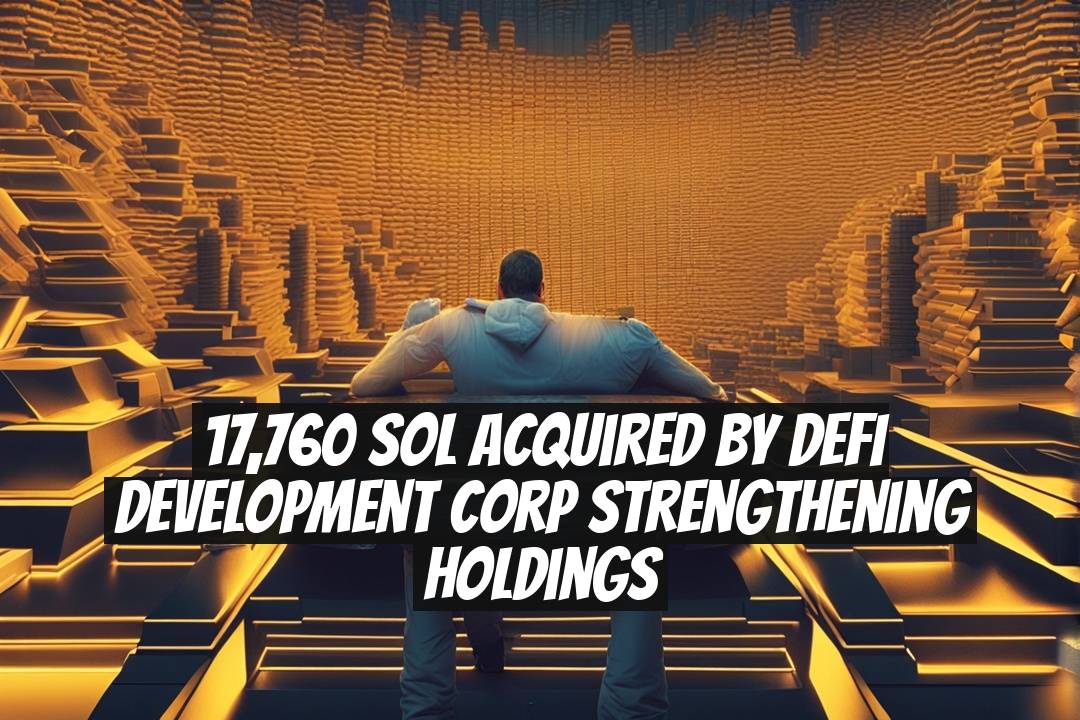17,760 SOL Acquired by DeFi Development Corp Strengthening Holdings