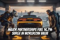 Major Partnerships Fuel 16.7% Surge in Worldcoin Value