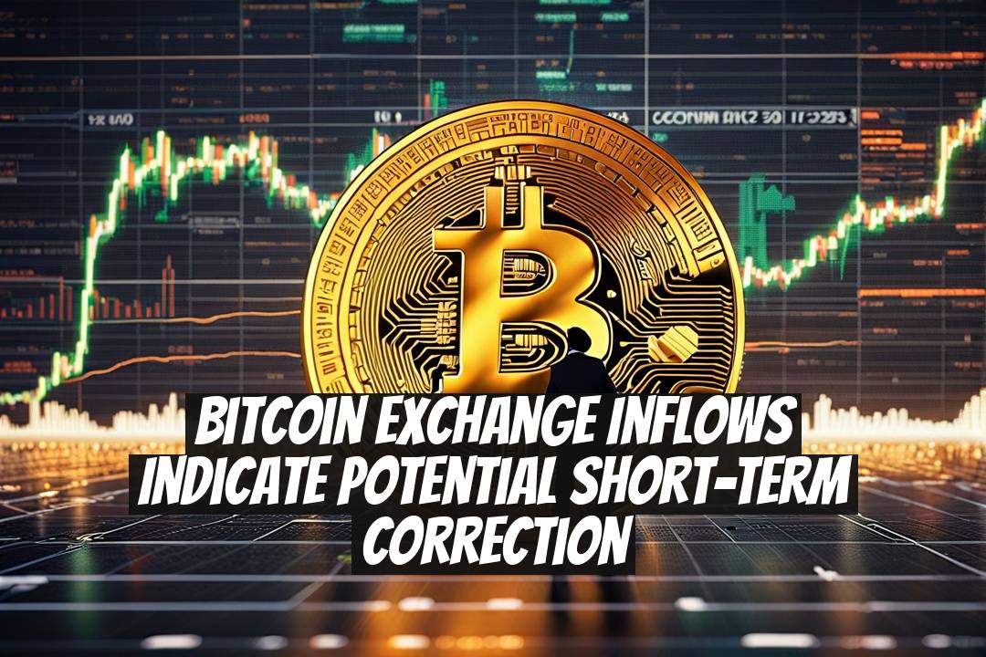 Bitcoin Exchange Inflows Indicate Potential Short-Term Correction