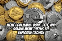 Meme Coin Mania: BONK, PEPE, and Solana Meme Tokens See Explosive Growth