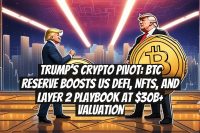 Trump’s Crypto Pivot: BTC Reserve Boosts US DeFi, NFTs, and Layer 2 Playbook at $30B+ Valuation