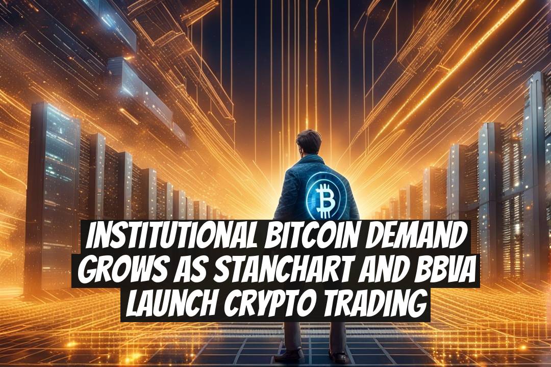 Institutional Bitcoin Demand Grows as StanChart and BBVA Launch Crypto Trading