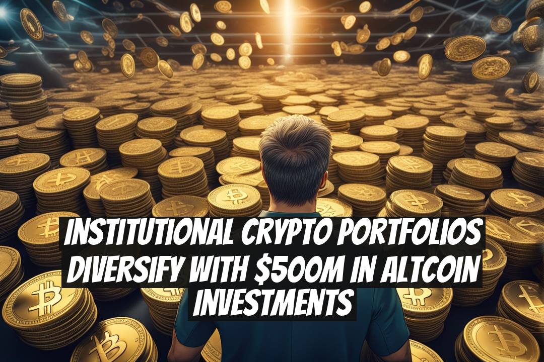 Institutional Crypto Portfolios Diversify With $500M in Altcoin Investments