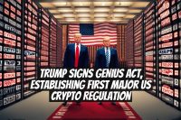 Trump Signs GENIUS Act, Establishing First Major US Crypto Regulation