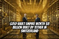 Gold Vault Empire Worth $8 Billion Built by Tether in Switzerland