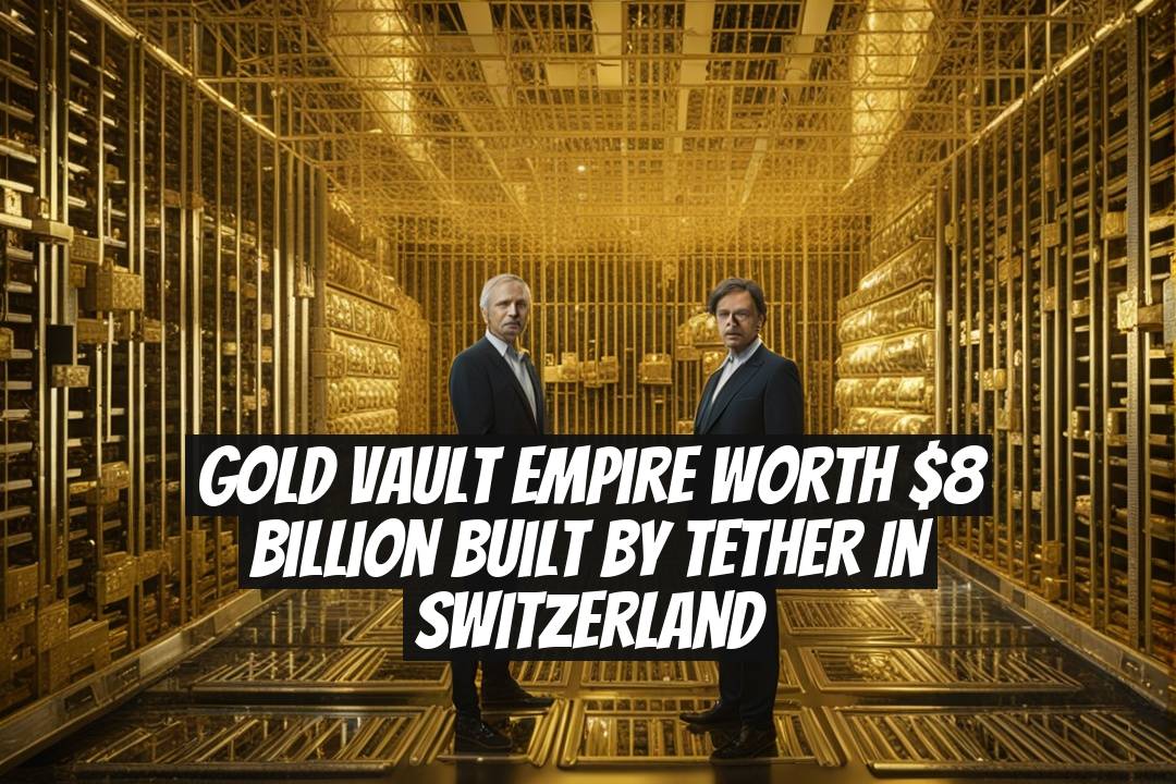 Gold Vault Empire Worth $8 Billion Built by Tether in Switzerland