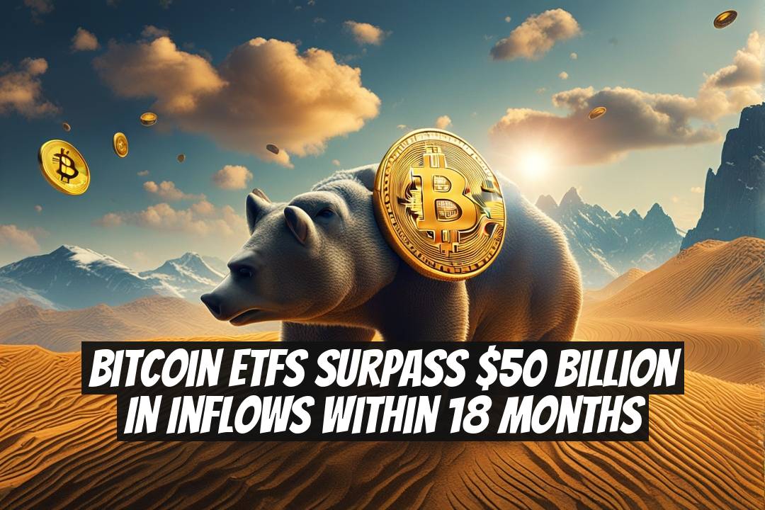 Bitcoin ETFs Surpass $50 Billion in Inflows Within 18 Months