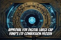 Approval for Digital Large Cap Fund's ETF Conversion Frozen