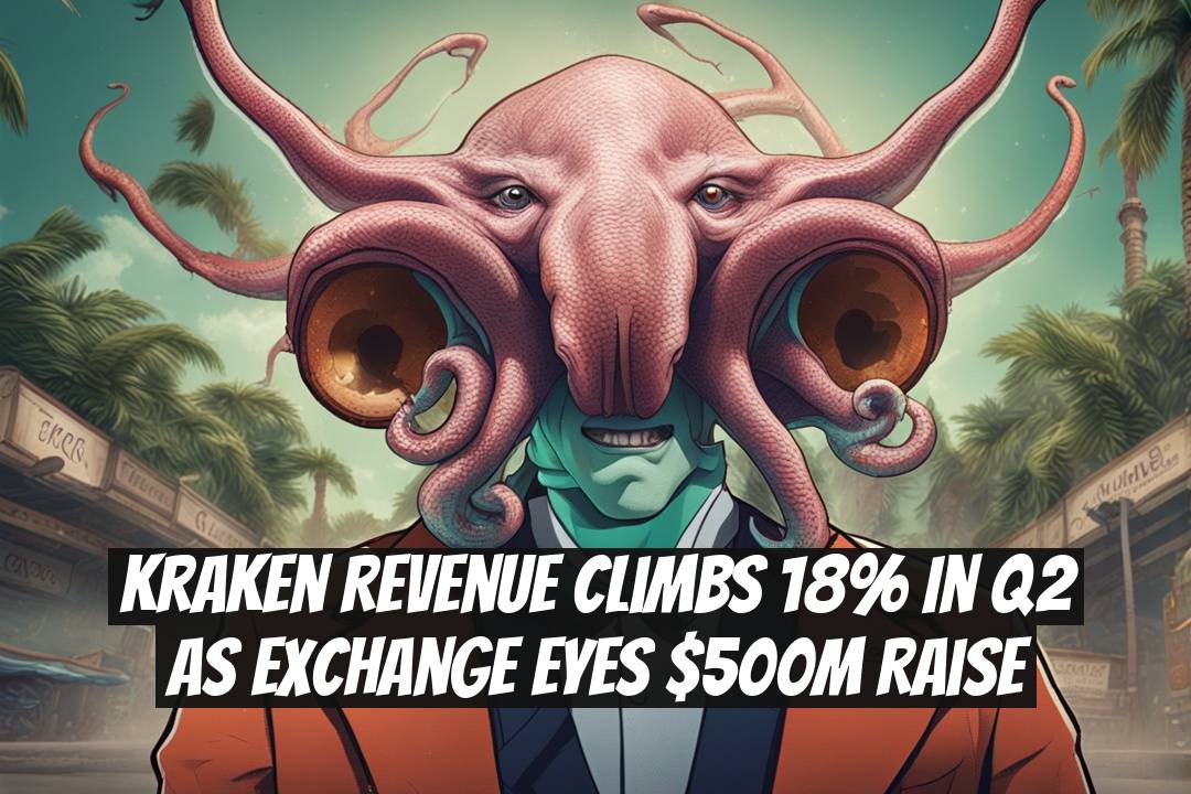 Kraken Revenue Climbs 18% in Q2 as Exchange Eyes $500M Raise