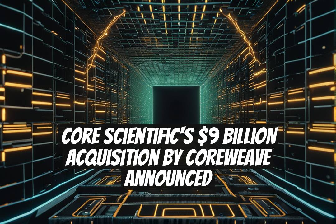 Core Scientific's $9 Billion Acquisition by CoreWeave Announced
