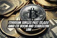 Ethereum Surges Past $3,600 Amid ETF Boom and Stablecoin Law