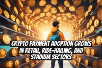 Crypto payment adoption grows in retail, ride-hailing, and stadium sectors