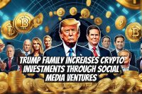 Trump Family Increases Crypto Investments Through Social Media Ventures