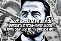 Block Surges 10.7% as Jack Dorsey’s Bitcoin-Heavy Block Joins S&P 500 with Coinbase and Tesla