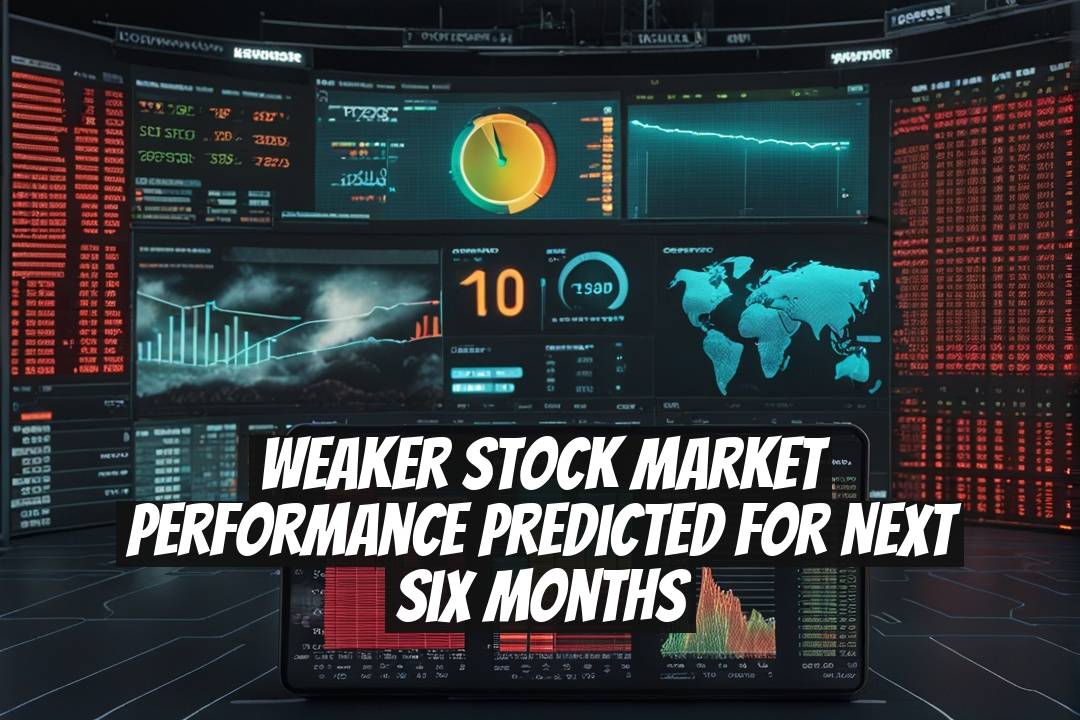 Weaker Stock Market Performance Predicted for Next Six Months