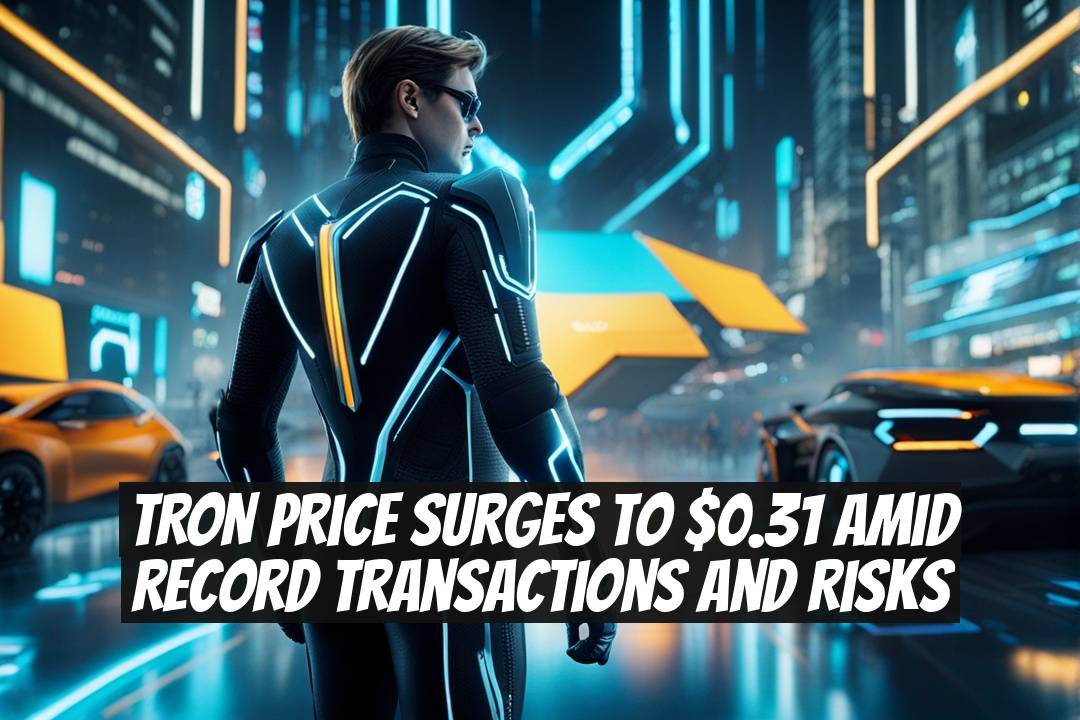 TRON Price Surges to $0.31 Amid Record Transactions and Risks