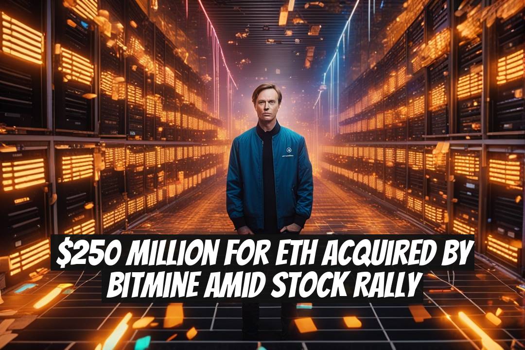 $250 Million for ETH Acquired by BitMine Amid Stock Rally