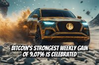 Bitcoin's Strongest Weekly Gain of 9.07% Is Celebrated