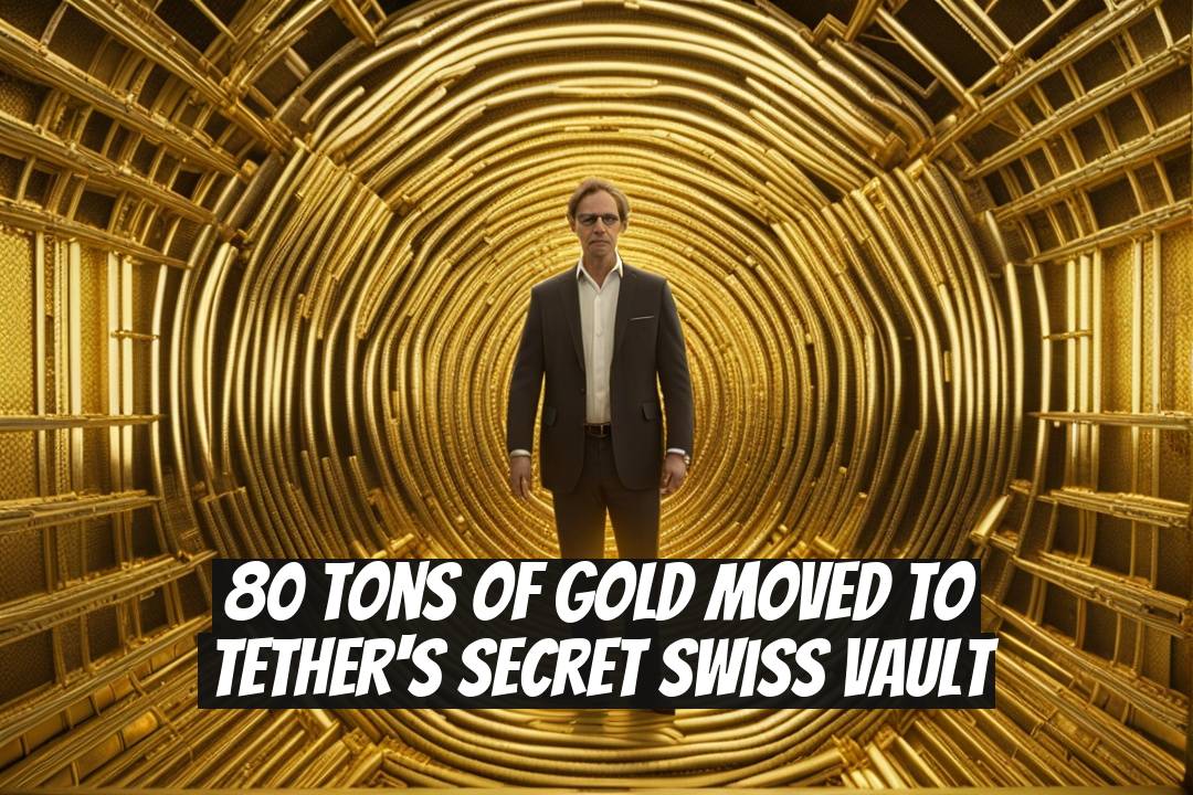 80 Tons of Gold Moved to Tether's Secret Swiss Vault
