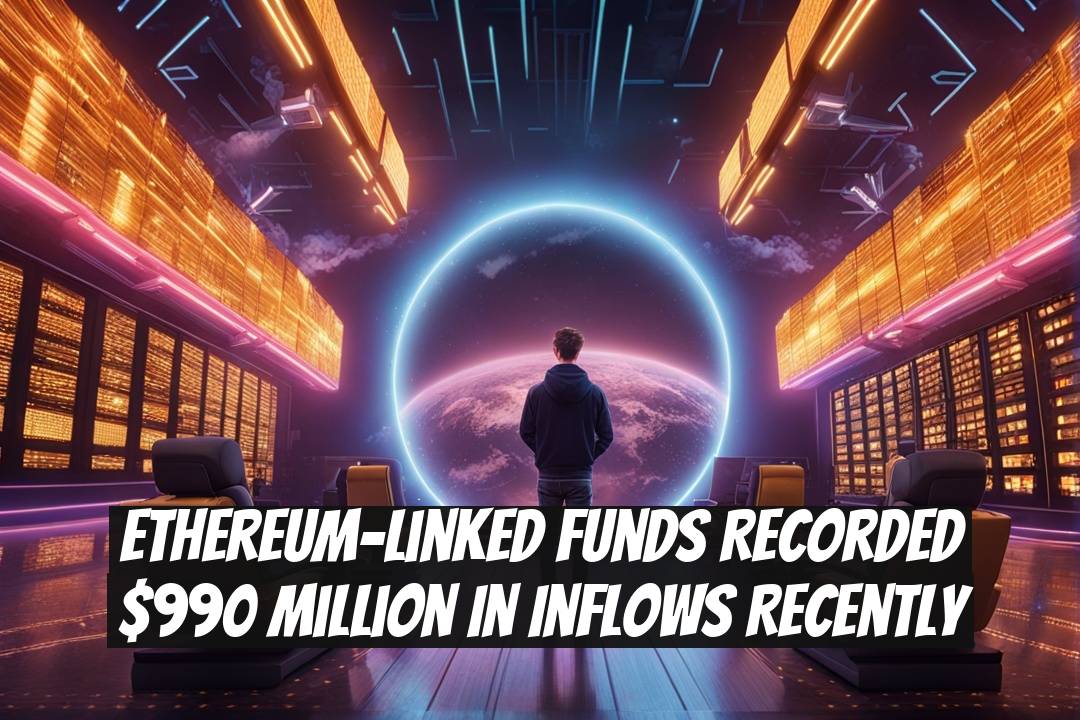 Ethereum-linked funds recorded $990 million in inflows recently