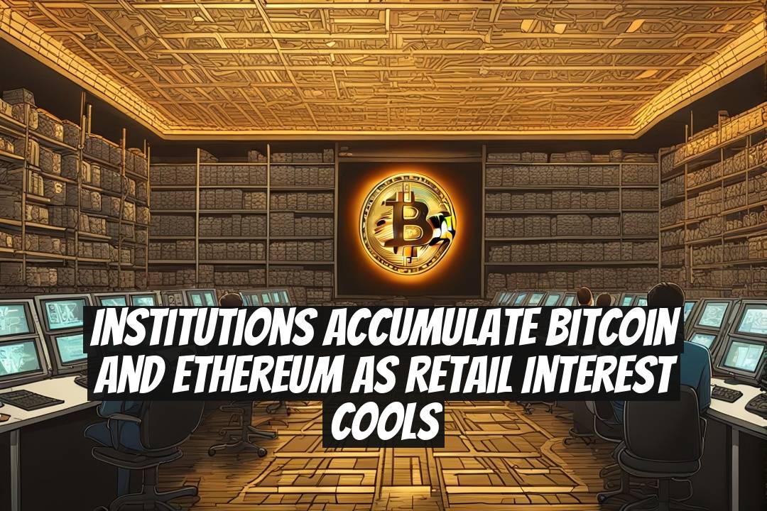 Institutions Accumulate Bitcoin and Ethereum as Retail Interest Cools