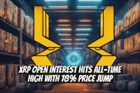 XRP open interest hits all-time high with 78% price jump