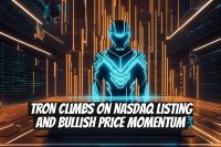 TRON Climbs on Nasdaq Listing and Bullish Price Momentum