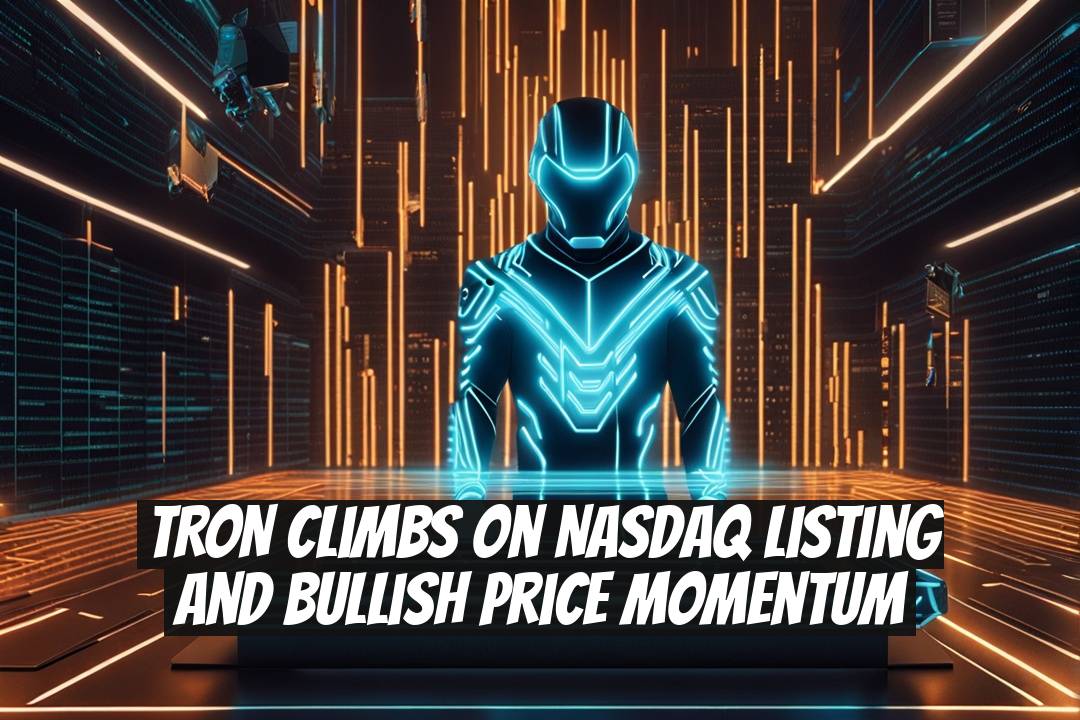TRON Climbs on Nasdaq Listing and Bullish Price Momentum