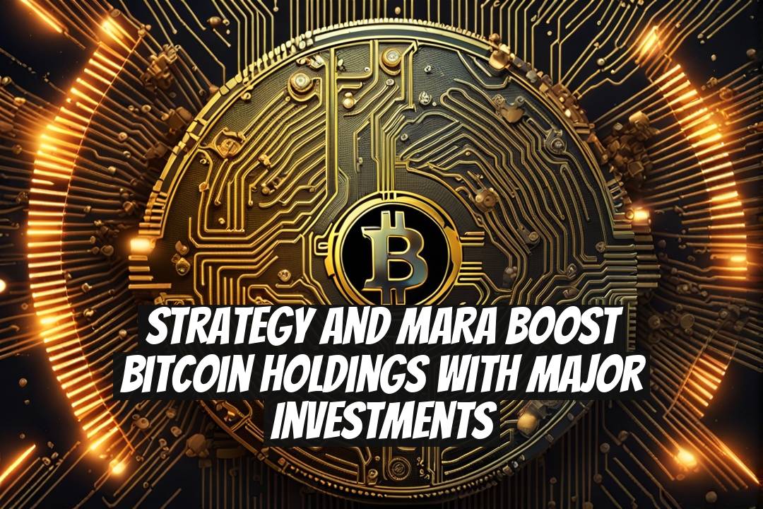 Strategy and MARA Boost Bitcoin Holdings with Major Investments