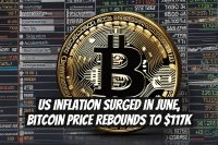 US Inflation Surged in June, Bitcoin Price Rebounds to $117K