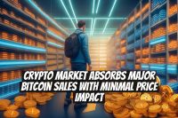 Crypto Market Absorbs Major Bitcoin Sales with Minimal Price Impact