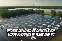 Drones Deployed by Officials for Flood Response in Texas and NC