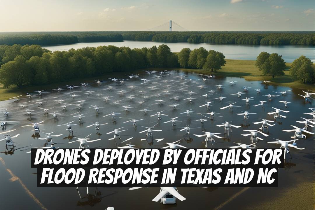 Drones Deployed by Officials for Flood Response in Texas and NC