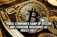 Public Companies Ramp Up Bitcoin and Ethereum Treasuries as Prices Rally