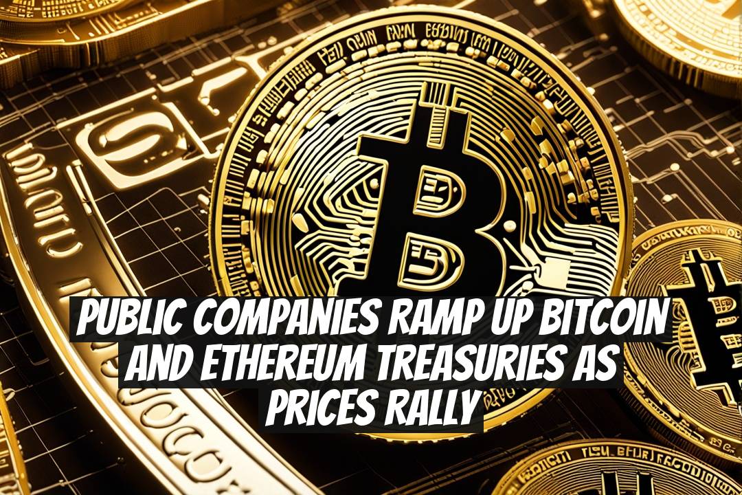 Public Companies Ramp Up Bitcoin and Ethereum Treasuries as Prices Rally