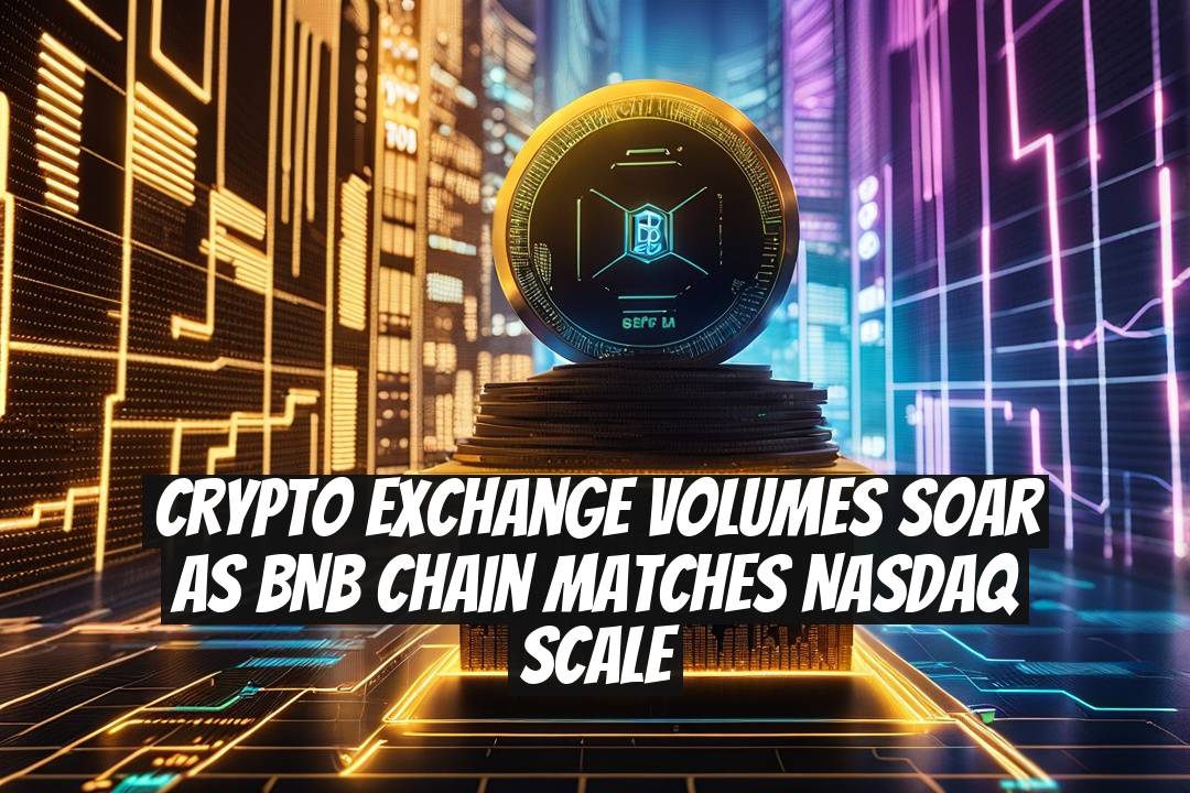 Crypto Exchange Volumes Soar as BNB Chain Matches Nasdaq Scale