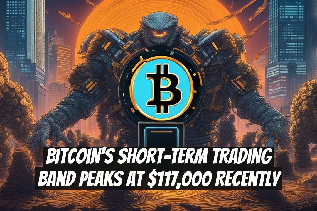 Bitcoin's Short-Term Trading Band Peaks at $117,000 Recently