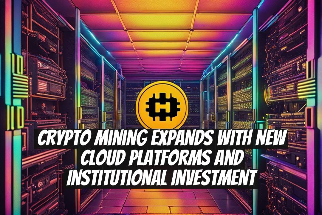 Crypto Mining Expands with New Cloud Platforms and Institutional Investment