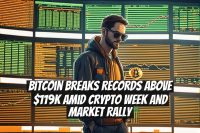 Bitcoin Breaks Records Above $119K Amid Crypto Week and Market Rally